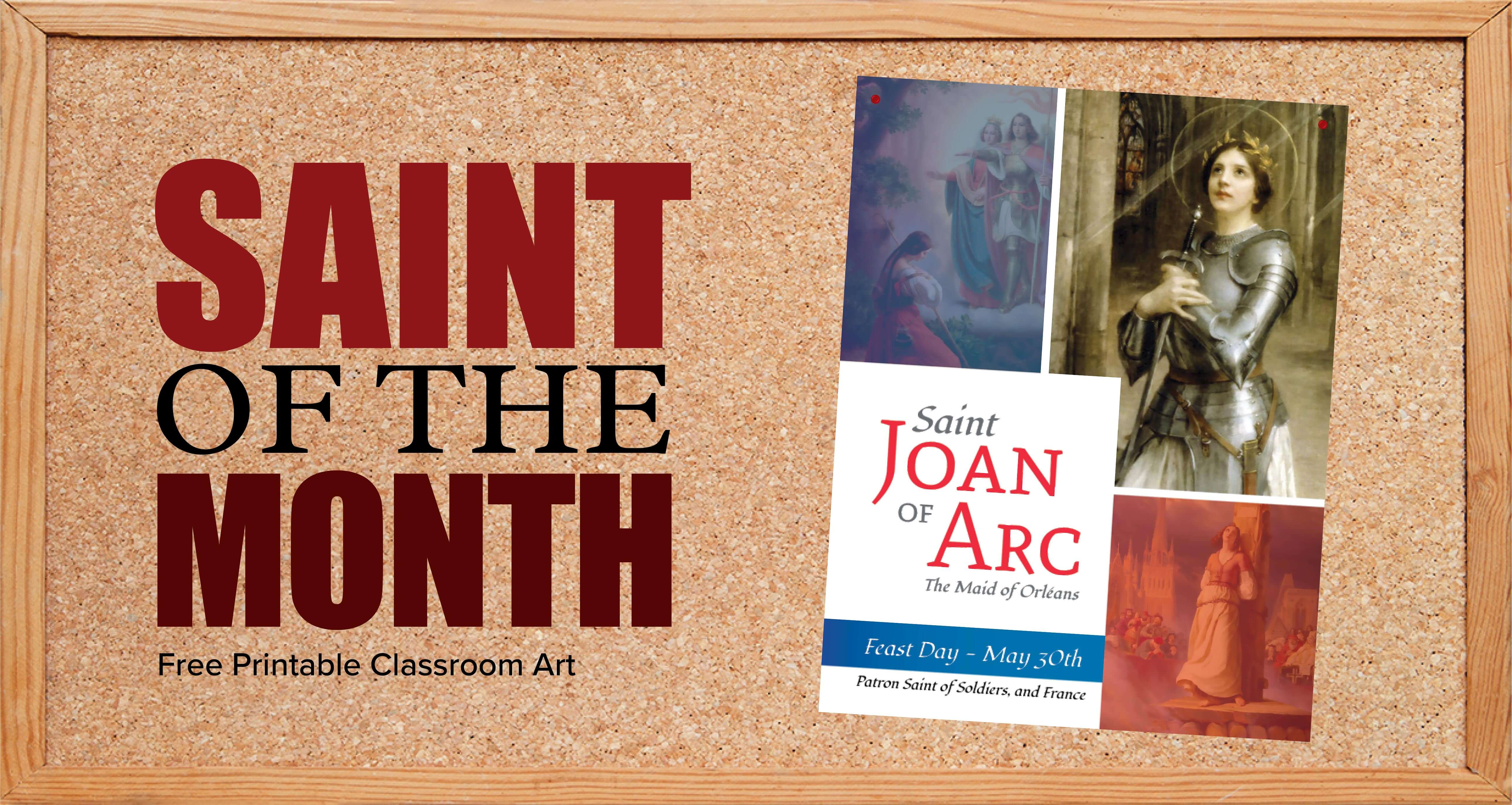 Maid Of Orleans St Joan Of Arc Patron Of Soldiers And France