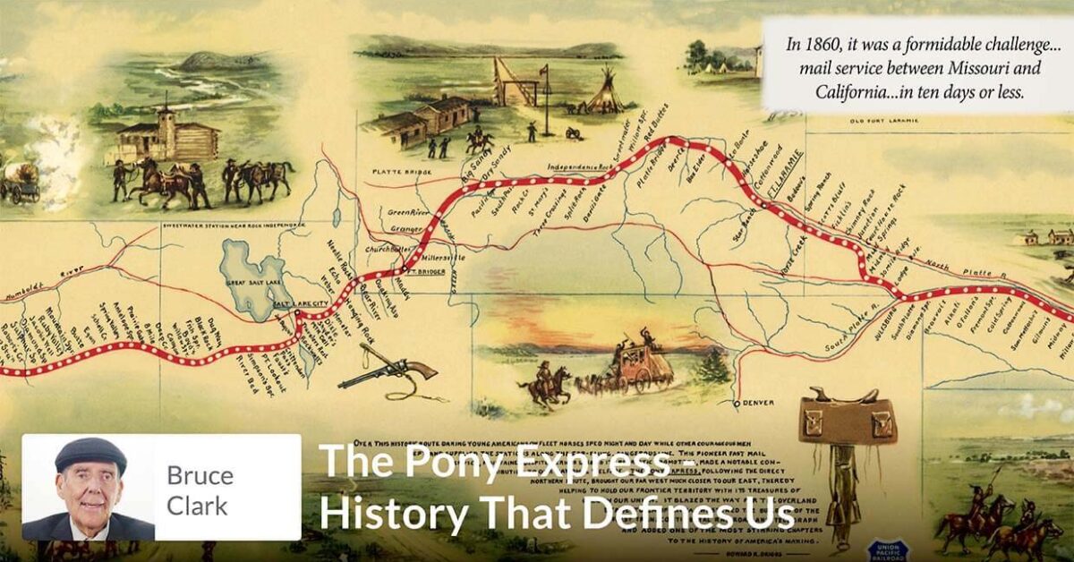 thesis about the pony express